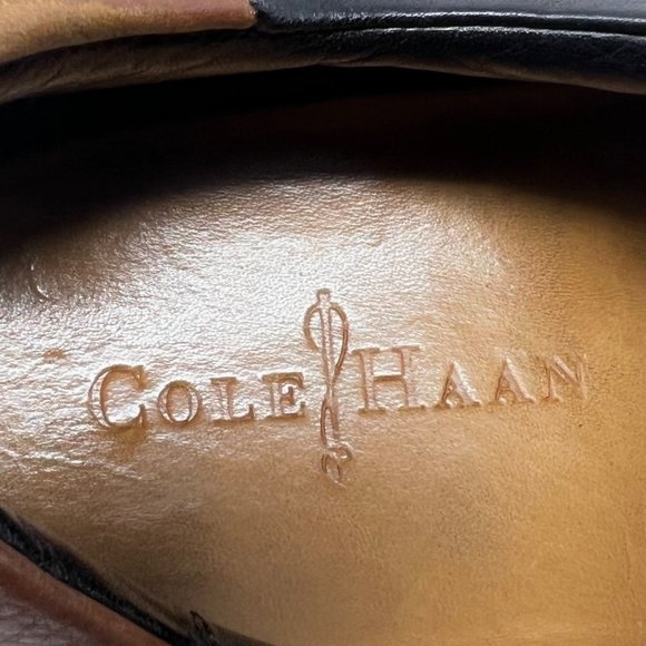 Cole Haan Mens Zeno 2 II Lace Up Loafer Black Brown Size‎ 9.5 - Picture 7 of 8